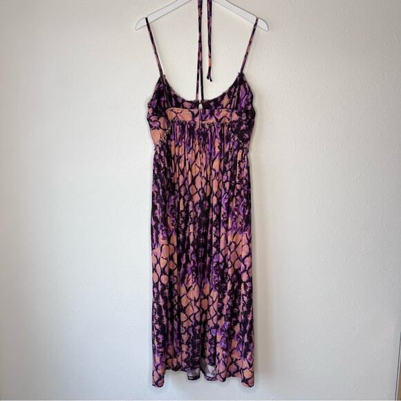 ULLA JOHNSON Freya Dress In Wisteria Size 12 - Picture 4 of 10